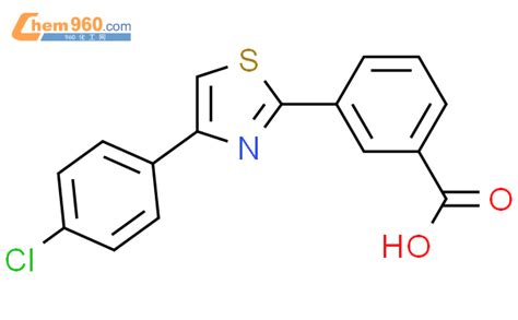 35195 78 9 3 4 4 chlorophenyl 1 3 thiazol 2 yl benzoic acidCAS号