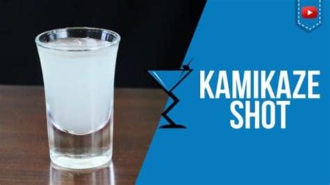 Kamikaze Shot Recipe - Drink Lab Cocktail & Drink Recipes