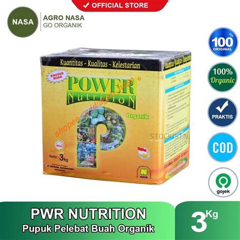 Jual Power Nutrition Nasa Kg Pupuk Pelebat Buah Organik Nasa