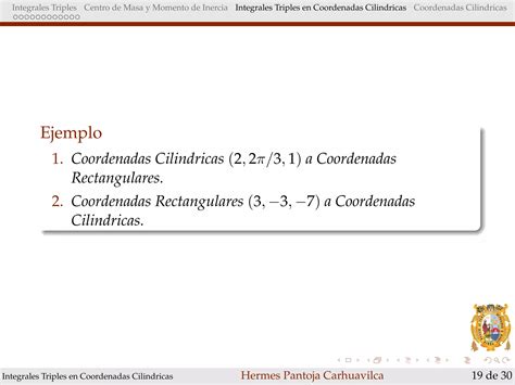 Clase Integral Triple Ppt