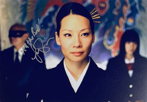 Autograph Signed Kill Bill Lucy Liu Photo Coa Etsy