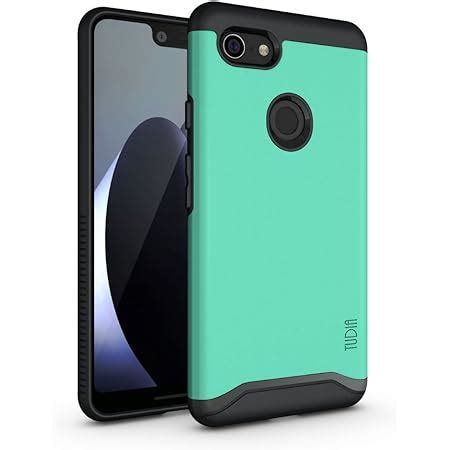 TUDIA Dual Layer Fit Compatible Avec Coque Google Pixel 3a XL Merge