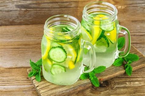 How To Use Cucumber Lemon Mint Detox Water For Weight Loss Spices