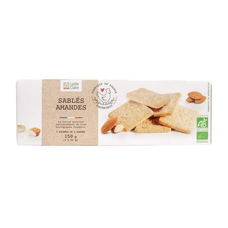 Sabl S Aux Amandes La Vie Claire Sainte Clotilde