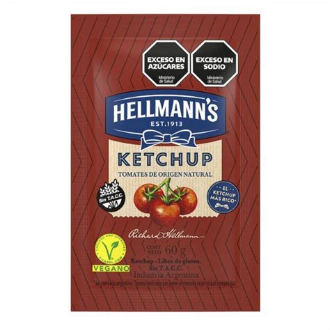 Ketchup Hellmanns Sachet X Gr Super Mami