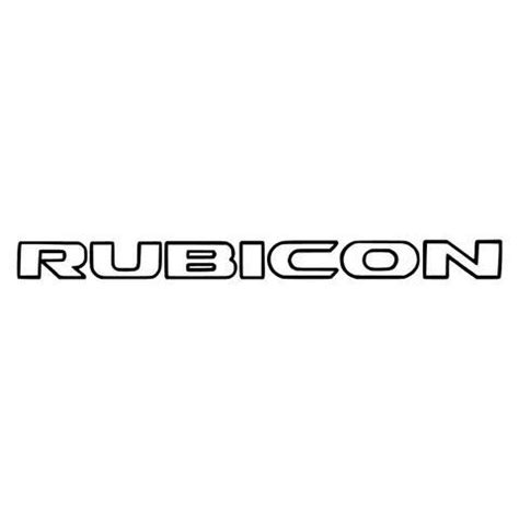 Jeep Rubicon Logo - LogoDix