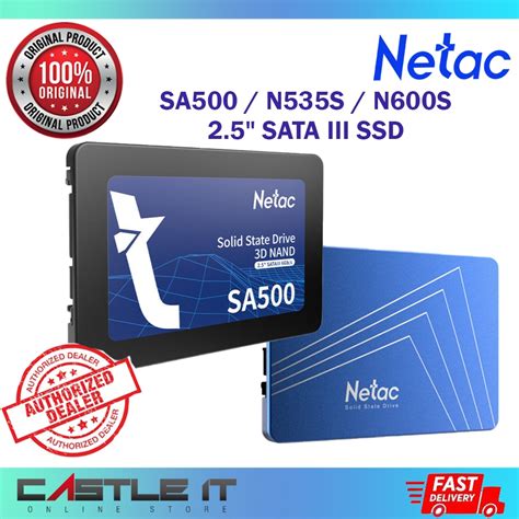 Netac SA500 N535S N600S 120GB 240GB 256GB 480GB 512GB 1TB SSD Sata