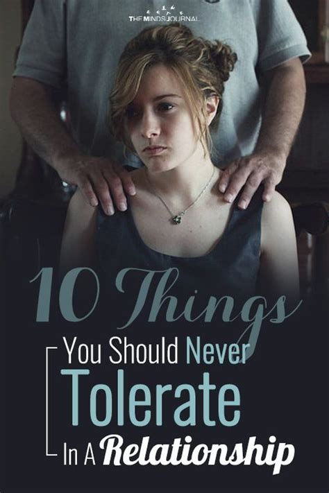 10 Things You Should Never Tolerate In A Relationship Unhealthy