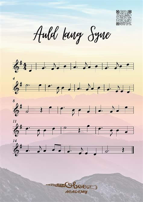 Auld Lang Syne Oboe Academy