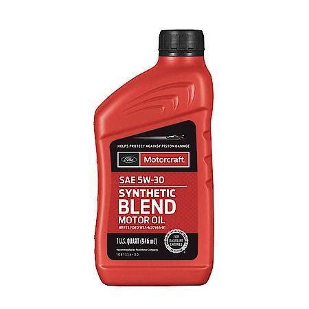 Motorcraft Synthetic Blend W Engine Oil Original Equipment For Ford