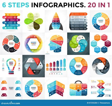 Vector Circle Arrows Infographic Cycle Diagram Business Graph