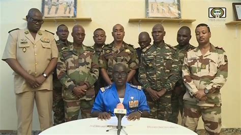 Military Coup Leaders Announce The Ousting Of Niger S President