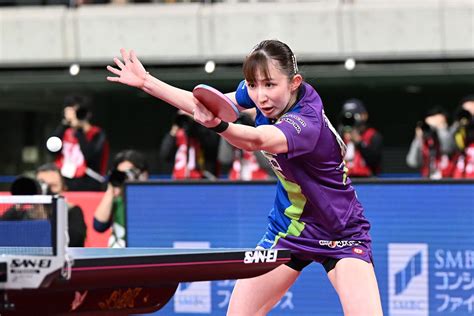 2023年全日本卓球 女子シングルスは早田が優勝し、三冠獲得｜卓球レポート