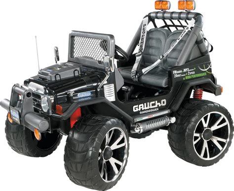 Présentation des 2 voitures électriques Peg Perego Gaucho 4x4 tout