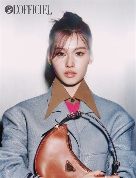 TWICE Sana for L'Officiel Malaysia and Singapore September 2023 Issue ...