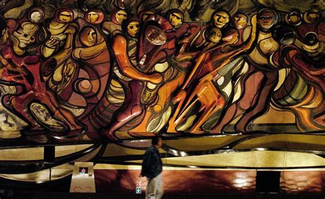 David Alfaro Siqueiros Los Mitos Mural