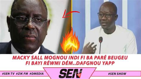 élection avant le 2 Avril Dr Khadim B Diagne alerte sur la