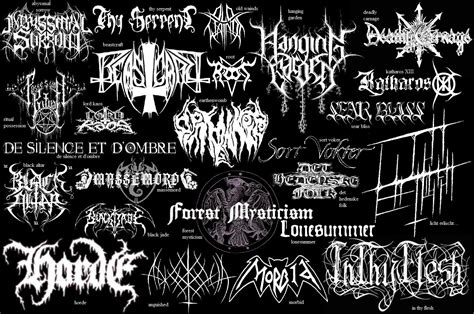 May the devil take us...: Black Metal Logos [Part III]