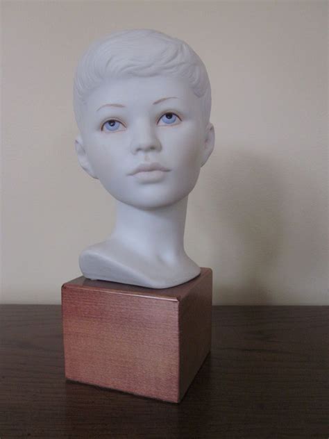 Cybis Head Of Boy Porcelain Figurine Bust Porcelain Figurines