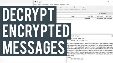 How To Decrypt Pgp Messages Gpg4win Kleopatra Tutorial – Otosection