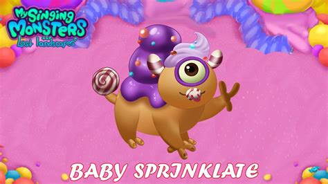 Baby Sprinklate My Singing Monsters The Lost Landscapes Youtube