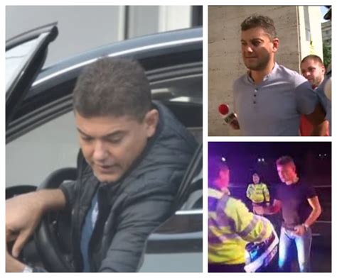 Poliția rutieră în gardă iar în fața lui Cristian Boureanu Fostul