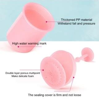 Portable Foaming Clean Tool Simple Face Cleanser Shower Bath Shampoo