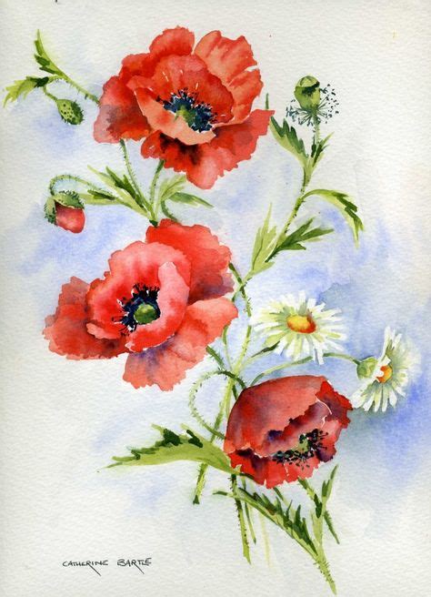 Wendy Tait Artist Ideas Flower Painting Watercolor Paintings