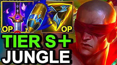 Wild Rift China Lee Sin Jungle God Tier Champion Best Build Runes