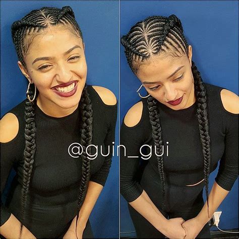 Guingui [gin Gee] On Instagram “ Donediditagain” African Braids Hairstyles Long Hair Styles