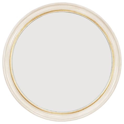 Arena Black and Gold Round Mirror - Transitional - Wall Mirrors - by ...