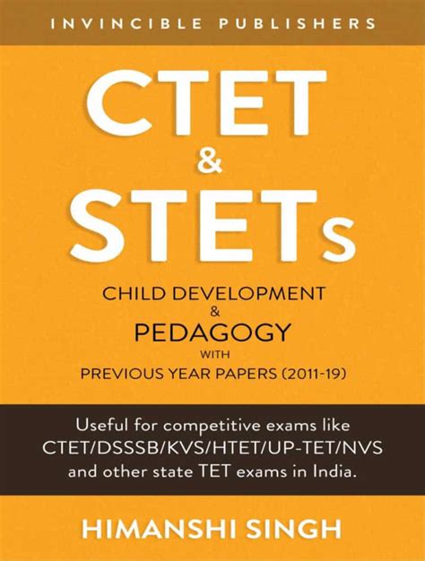 Child Development And Pedagogy Pdf For Ctetstet