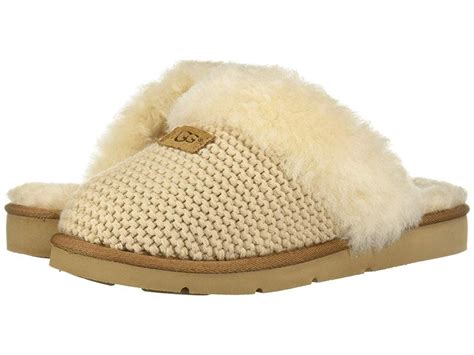 UGG Cozy Knit Slipper Cream Women S Slippers Love A Look You Can