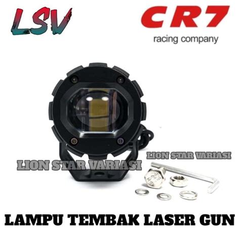 Promo Lampu Tembak Sorot Laser Gun D2 1 Mata Led High Low Foglamp Mobil