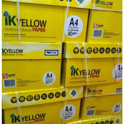 Ik Plus Multi Purpose Copy Paper A4 80gsm Salvex