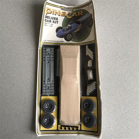 Pinecar Deluxe Car Kit Turbo Funnycar Pin371 Pinewood Derby And Accys Ebay