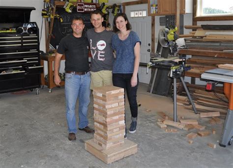 How To Make A Diy Giant Jenga Game Diy Pete