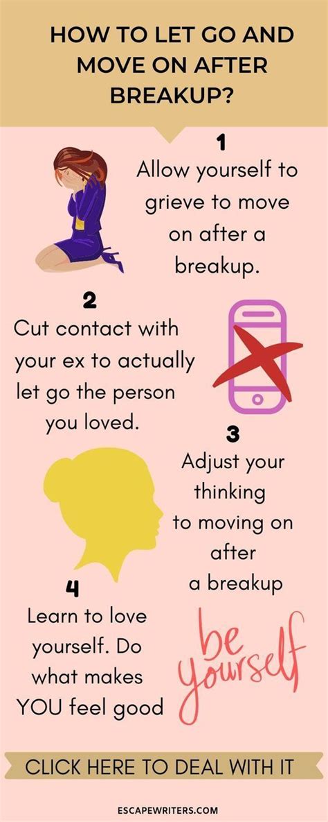 How To Let Go And Move On After Breakup In 2024 After Break Up