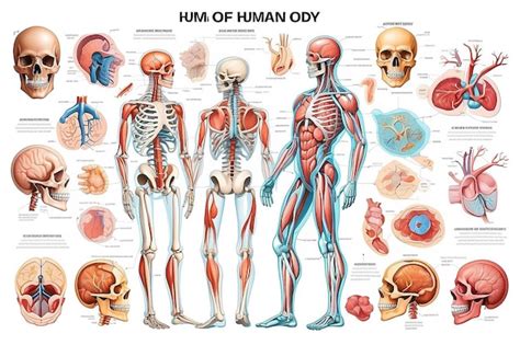 Ci Ncia Da Anatomia Do Corpo Humano P Gina De Clipart Para Crian As