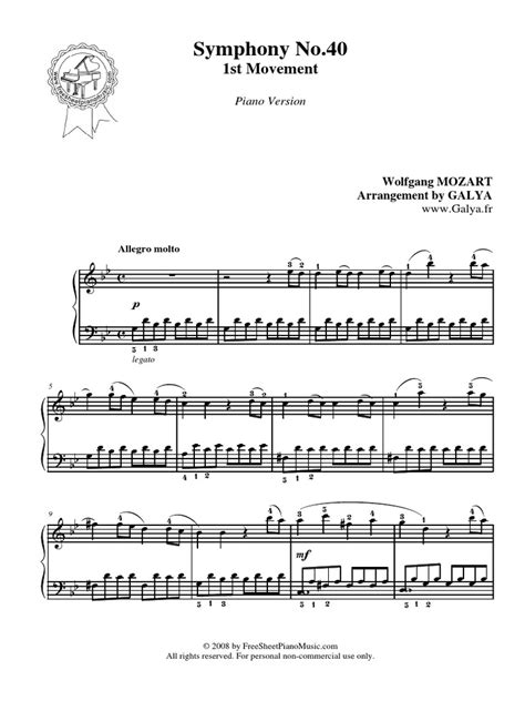 Mozart Symphony 40 Pdf