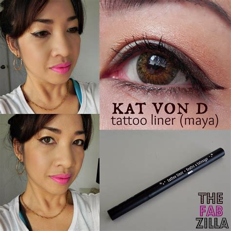 Kat Von D Tattoo Liner Makes Cat Eyes Easy Peasy (Review) - thefabzilla