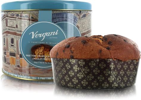 Amazon Vergani Milanese Panettone With Dark Chocolate Chips In