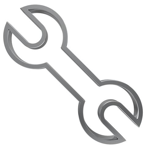 3D Spanner Icon On Transparent Background 16774490 PNG