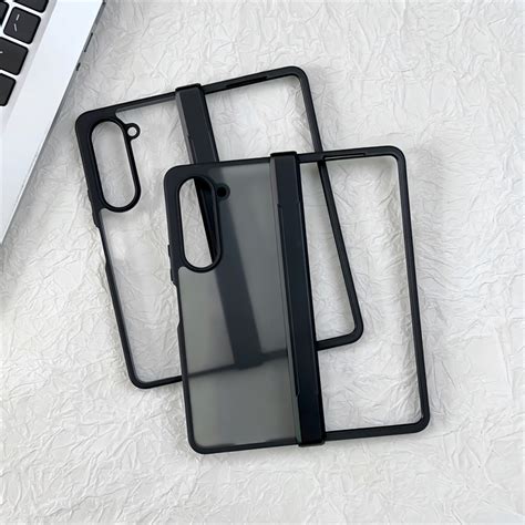 Capa Protetora De Dobradiça Matte Hinge Para Samsung Galaxy Z Fold 5 4