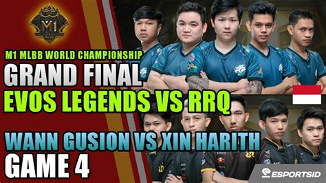 EVOS Vs RRQ Game 4 BO7 Grand Final M1 Playoffs YouTube