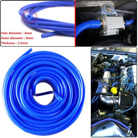 Car Engine Mm Silicone Vacuum Tube Hose Silicon Tubing Ft Meters