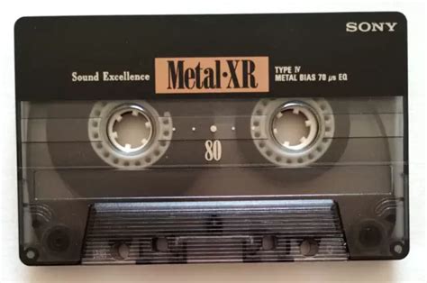 Mc Metal Xr Musicassetta Vintage Compact Cassette Tape Usata Used