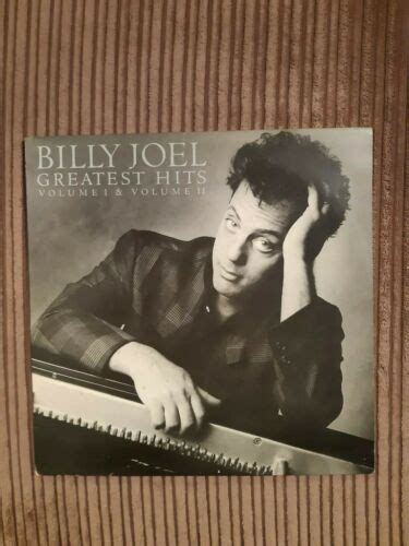 Popsike Billy Joel Greatest Hits Volume I Ii Vinyl Lp Mint