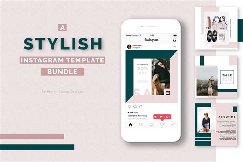 A Stylish Instagram Templates Bundle