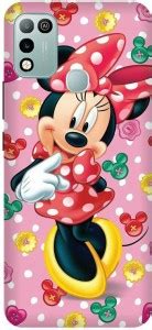 Adzire Back Cover For Infinix Hot Play X B Mickey Mouse Minnie Mouse Doll Adzire